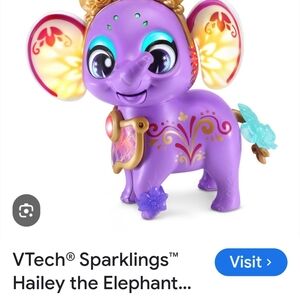 VTeck Sparklings Hailey The Elephant Toy